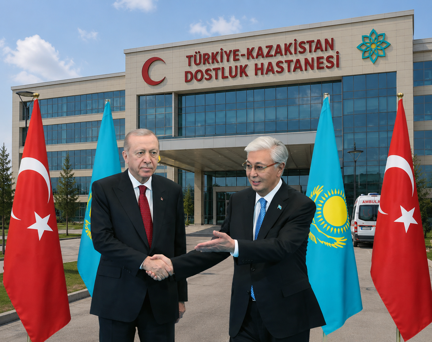 Türkiye ve Kazakistan arasında dev sağlık iş birliği: Kardeş ülkeye sağlık üssü kuruluyor