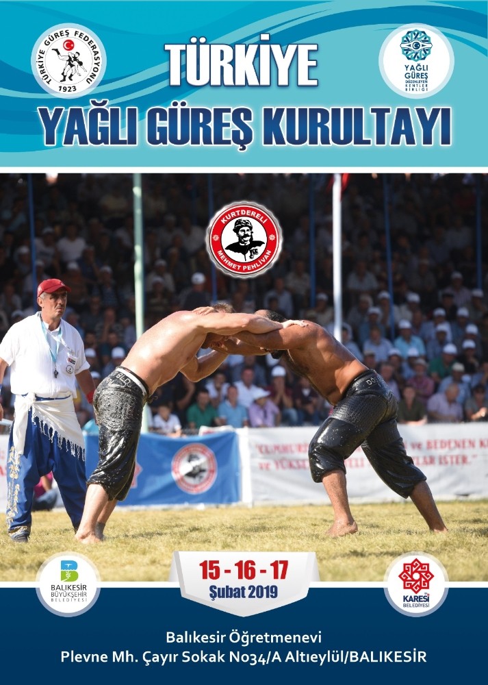 Türkiye Yağlı Güreş Kurultayı Balıkesir’de düzenlenecek 