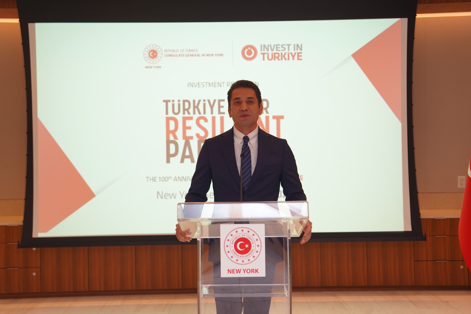 "Türkiye Yüzyılı Yatırım Resepsiyonu" New York’da Gerçekleştirildi