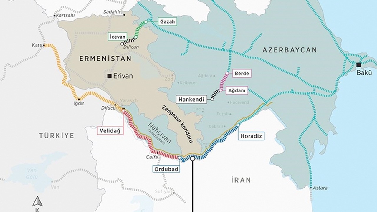 Türkiye Zengezur Koridoru: Küresel tedarik zincirlerinde merkez olabilir!