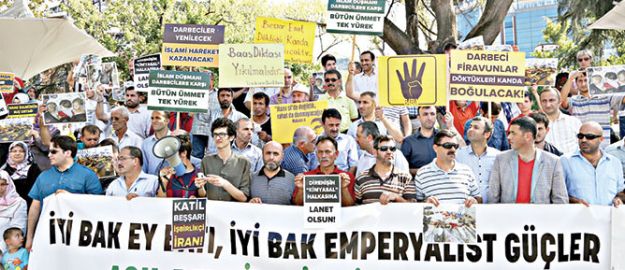 Türkiye, Suriye ve Mısır için ayakta