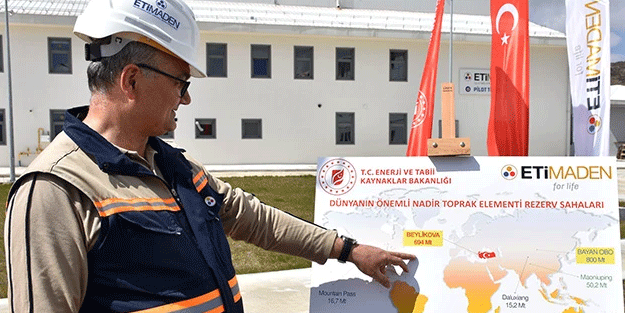 Türkiye'de 694 milyon ton NTE keşfetti! Çin, ABD bunun peşinde