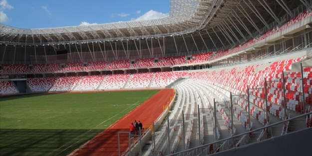 Türkiye'de bir ilk! Müthiş stadın yüzde 99'u bitti