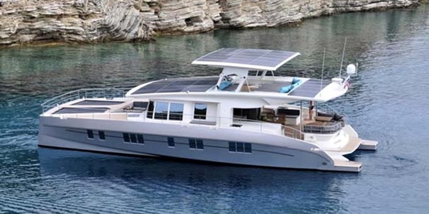 Türkiye'de güneş enerjili yat yapıldı