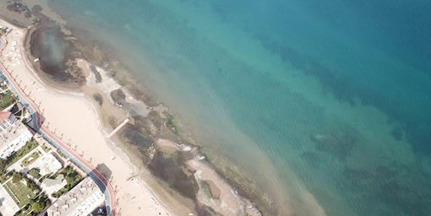 Türkiye'de korkutan görüntü! Deniz 25 metre çekildi
