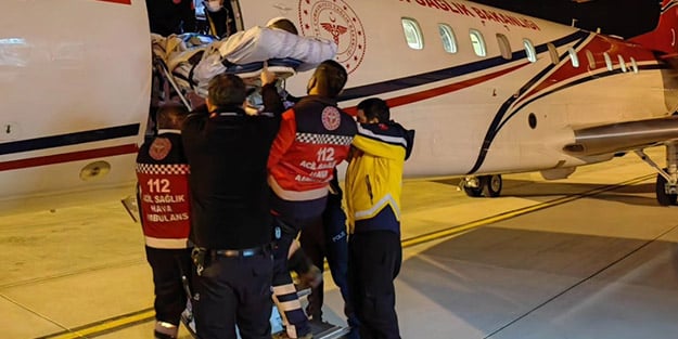 Türkiye'de nereden nereye! Ambulans uçak 20 yaşındaki genç için havalandı