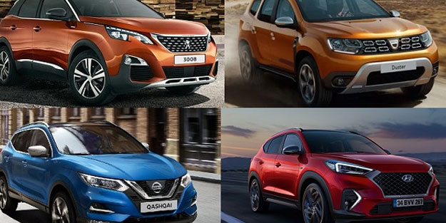 Türkiye’de satılan en uygun fiyatlı SUV modeller