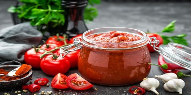 Türkiye’de üretilen domates salçası 99 ülkenin yemeklerine tat verdi