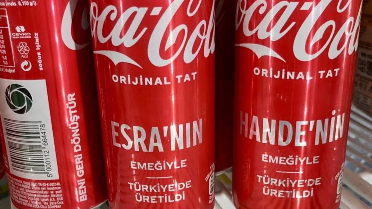 Türkiye'de üretilmiş. Bak sen! Coca Cola'nın duygu sömürüsünü Türk Halkı yutmadı!