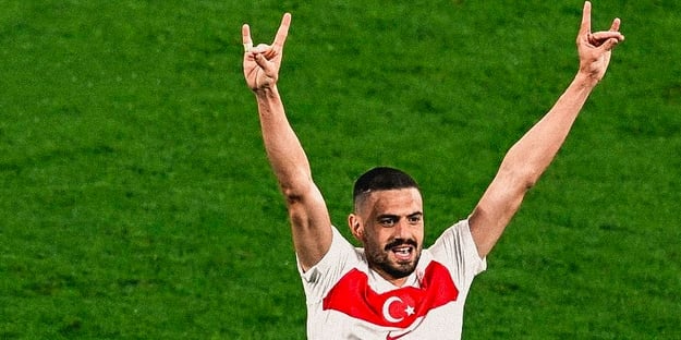 Türkiye'deki hainler ihbar etti: Merih, 'Bozkurt Selamı' verdi! UEFA devreye girdi! Hazımsızlar hemen düğmeye bastı...