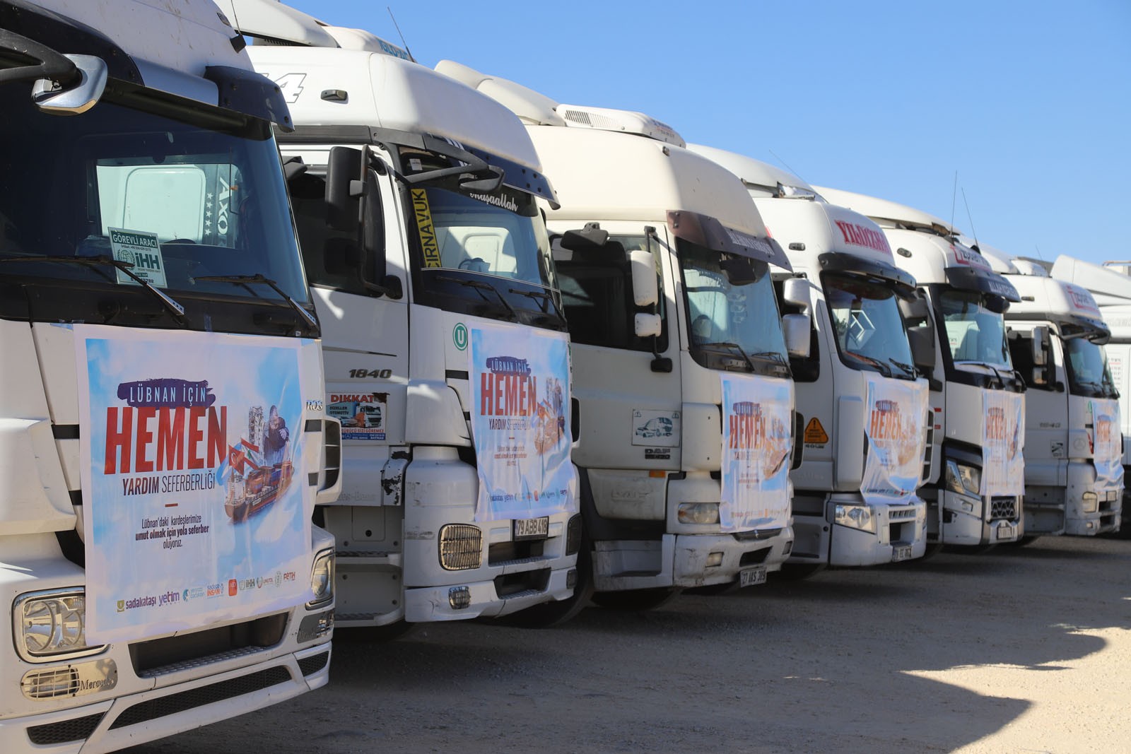 Türkiye’deki STK’lardan Lübnan’a 1,2 milyar TL değerinde insani yardım