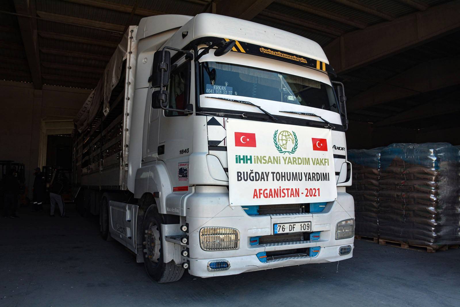 Türkiye’den Afganistan’a 100 ton buğday tohum