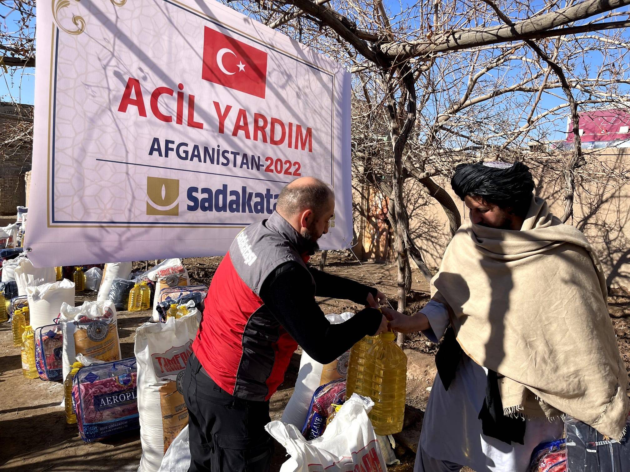 Türkiye’den Afganistan’a insani yardım