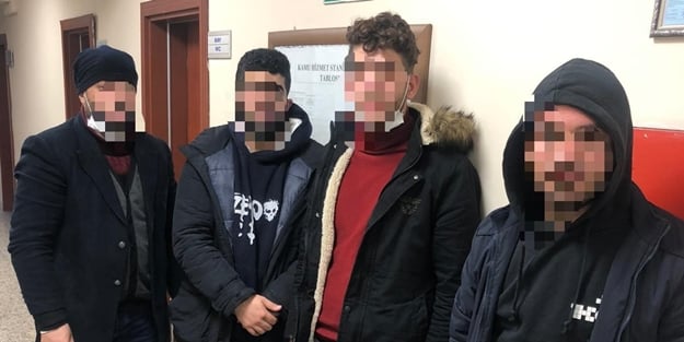 Türkiye'den ayrılırken yakalandılar