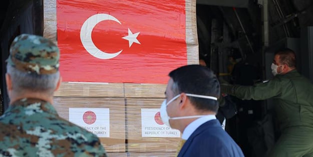 Türkiye’den bir ülkeye daha yardım