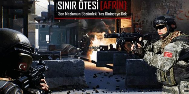 Türkiye’den büyük ses getiren oyun! ‘Sınır ötesi Afrin’