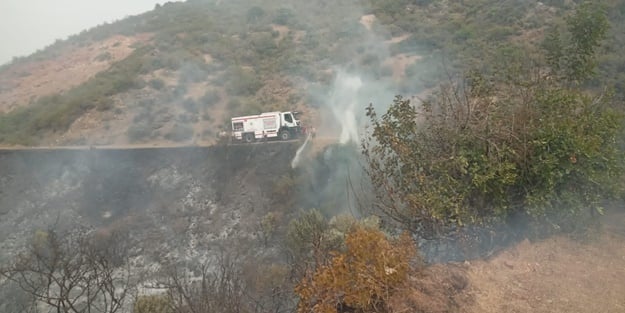 Türkiye'den KKTC'deki yangına helikopter desteği