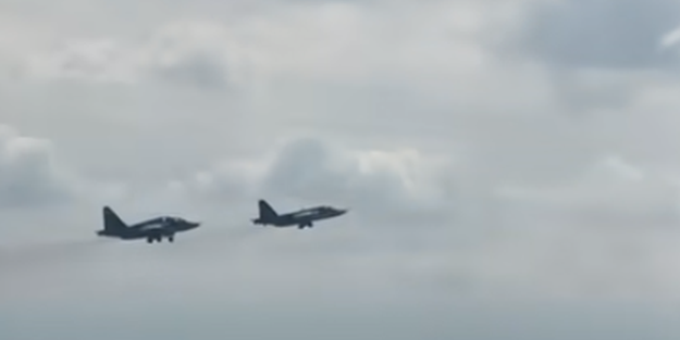 Türkiye'den modernize edilen Su-25ML savaş uçağının görüntüleri dünyayı salladı