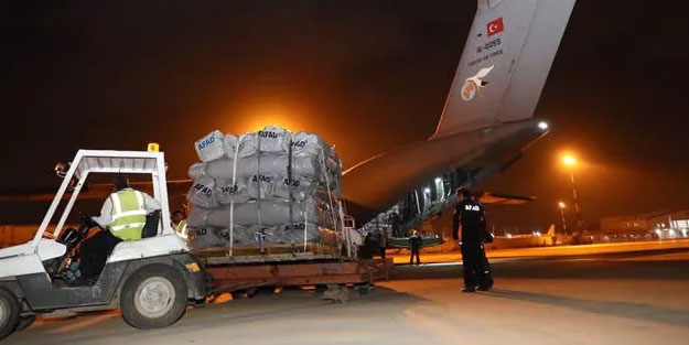 Türkiye'den Pakistan'a yardım