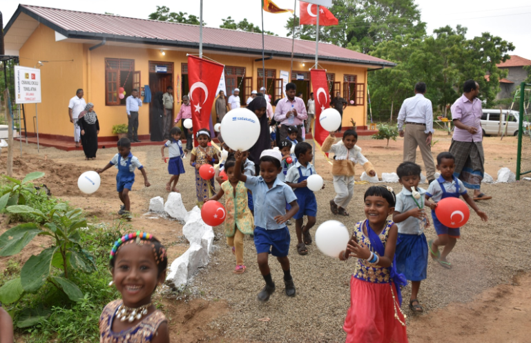 Türkiye’den Sri Lanka’ya anaokulu