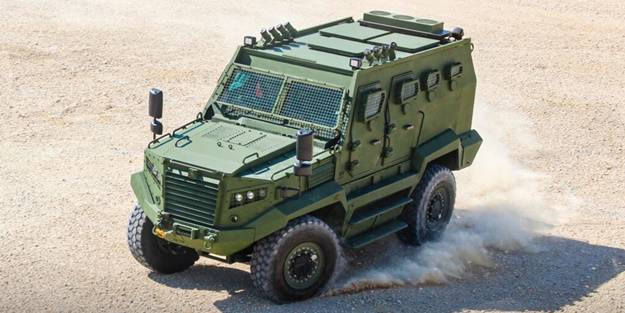 Türkiye'den Uruguay’a zırhlı araç ihracatı