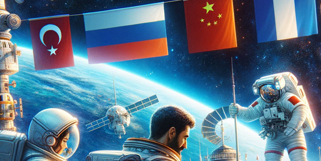 Türkiye'den uzay hamlesi! Rusya ve Çin’le inşa edecek