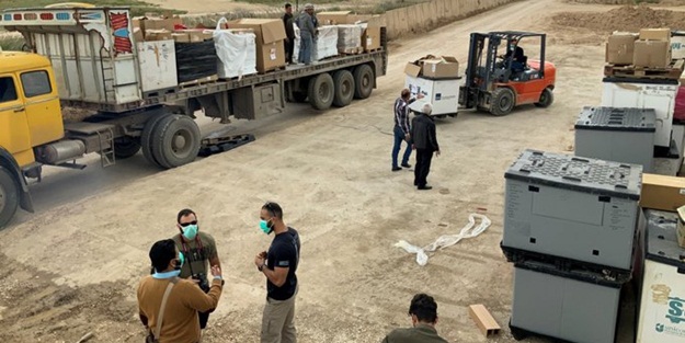 Türkiye'den yardım alıp, YPG/PKK'ya gönderdiler