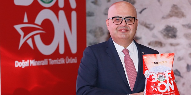 Türkiye’nin bor madeninden Türkiye’nin temizlik ürünü; BORON