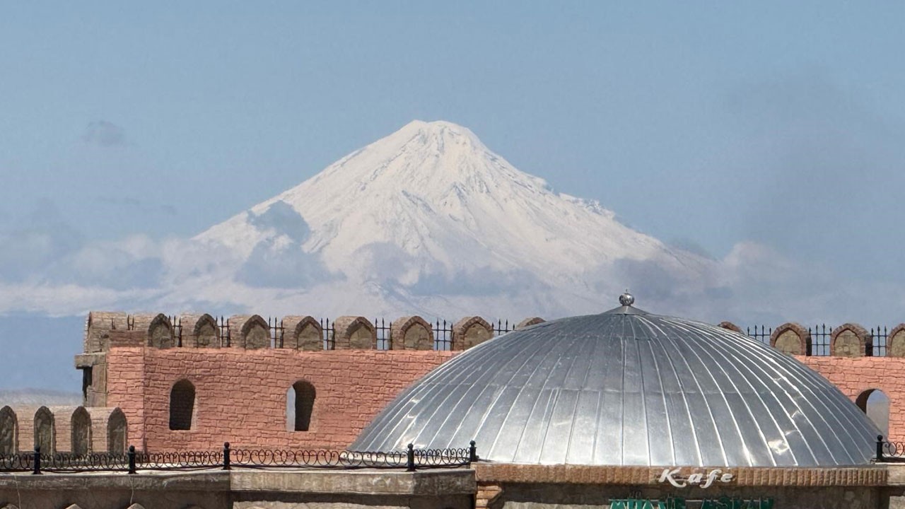Türkiye’nin çatısı Nahçıvan’dan böyle görüntülendi