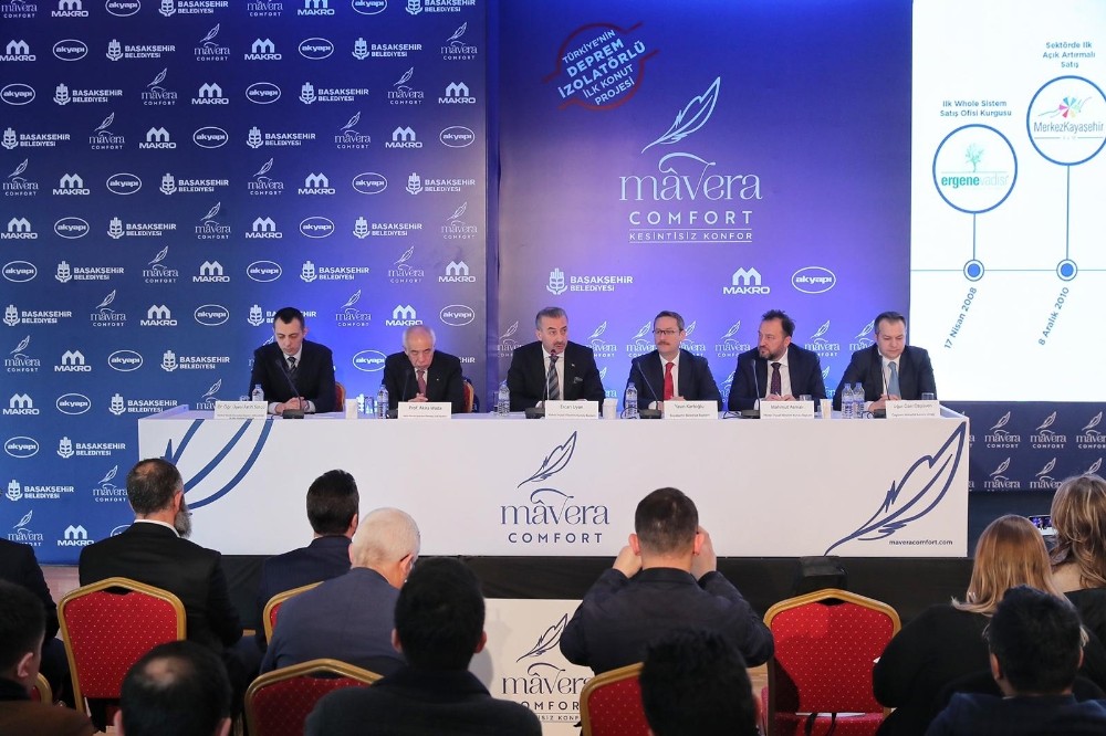 Türkiye’nin deprem izolatörlü ilk konut projesi tanıtıldı 
