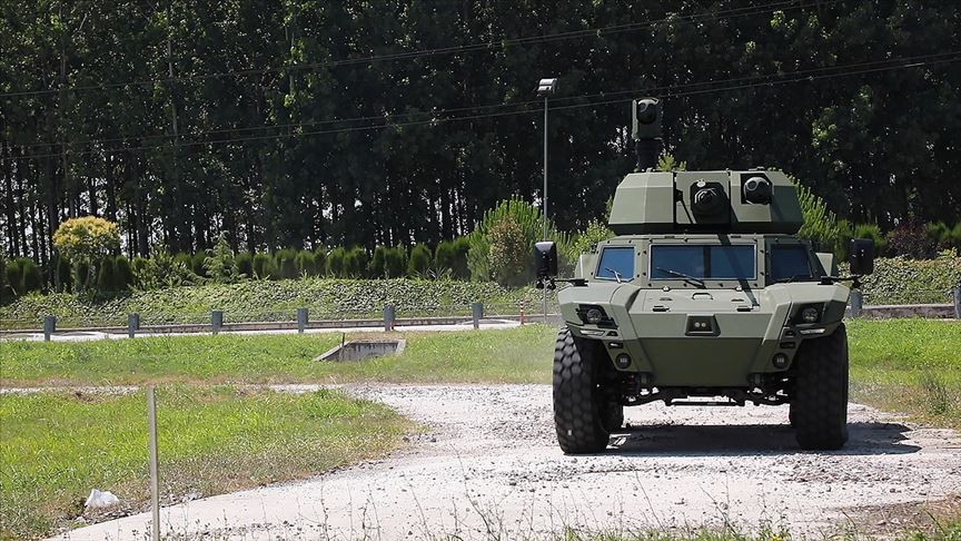 Türkiye'nin elektrikli zırhlısı ilk kez araziye çıktı!