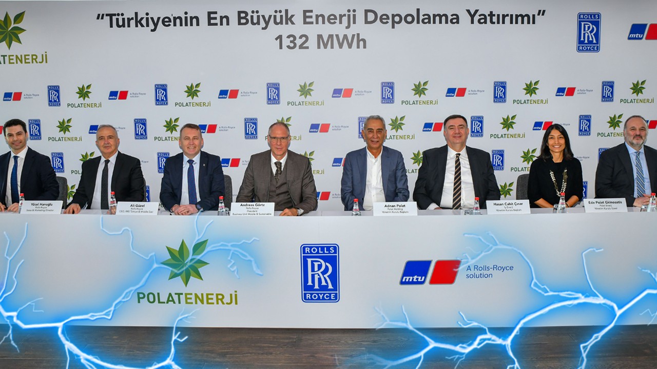 Türkiye'nin en büyük enerji depolama anlaşması! Polat Enerji ve Rolls-Royce’tan stratejik işbirliği!