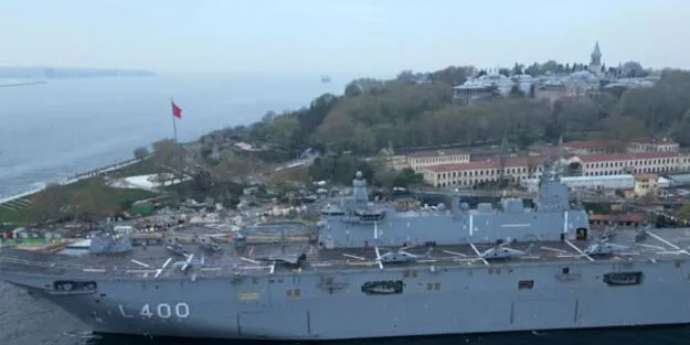 Türkiye'nin en büyük savaş gemisi! TCG Anadolu'ya yoğun ilgi sürüyor: Binlerce kişi ziyaret etti! Proje böyle olur