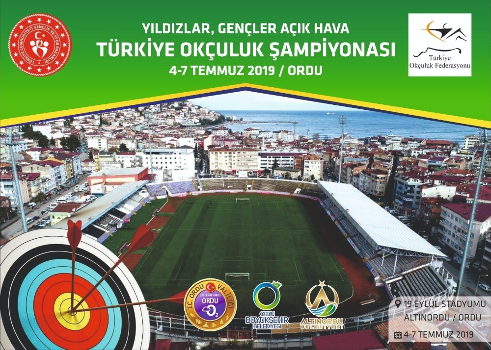 Türkiye’nin en iyi okçuları Ordu’ya geliyor 