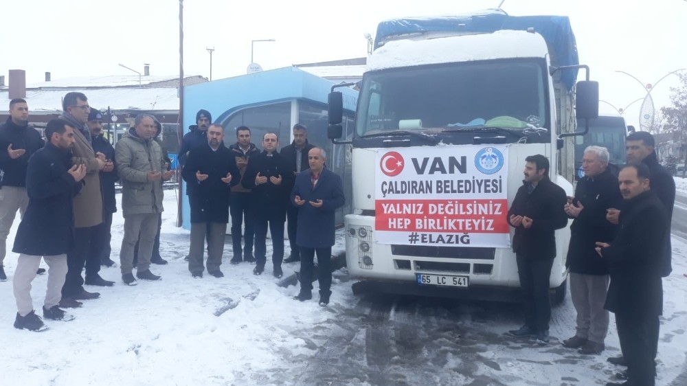 Türkiye’nin en soğuk ilçesinden Elazığ’a uzanan sıcak el 