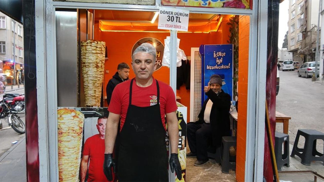 Türkiye’nin en ucuz döneri Kilis’te