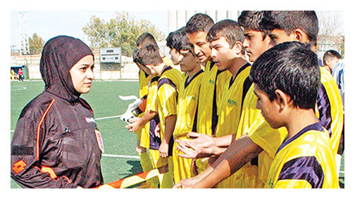 Türkiye’nin ilk başörtülü hakemi