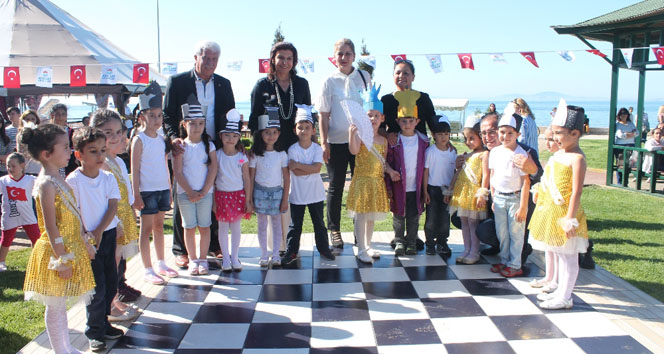 Türkiye’nin ilk satranç parkı açıldı