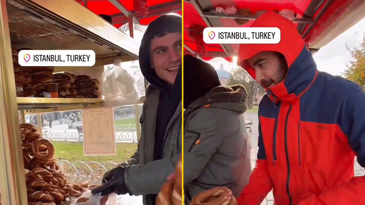 Türkiye’nin imajını bozuyor! Ekrem’in DEM’li simitçisinden turiste sinkaflı küfürler