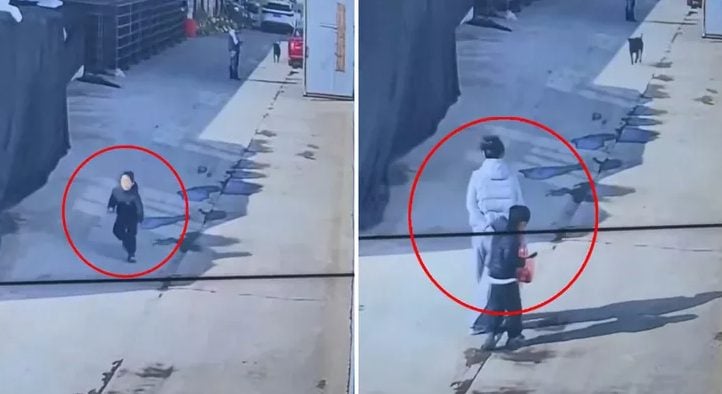 Türkiye’nin kanayan yarası Çin’de de yaşandı! Köpek dehşeti kamerada: Evladına canı pahasına siper oldu