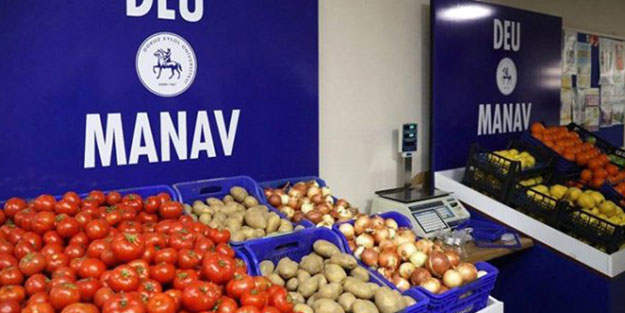 Türkiye'nin köklü üniversitesinde tanzim satış noktası kuruldu