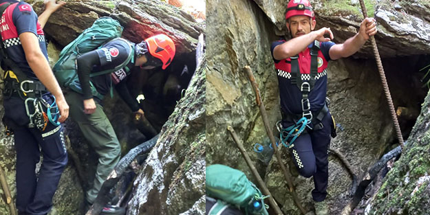 Türkiye'nin konuştuğu definecilerin gizemli mağarası bulundu!