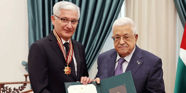 Türkiye'nin Kudüs Başkonsolosu, Mahmud Abbas'ı ziyaret etti