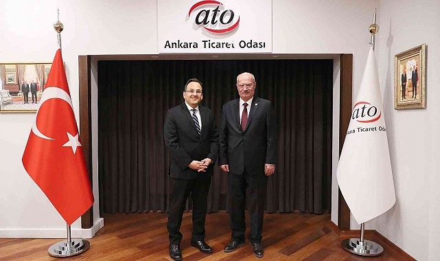 Türkiye’nin Malta Büyükelçisi Şen, ATO Başkanı Baran’ı ziyaret etti