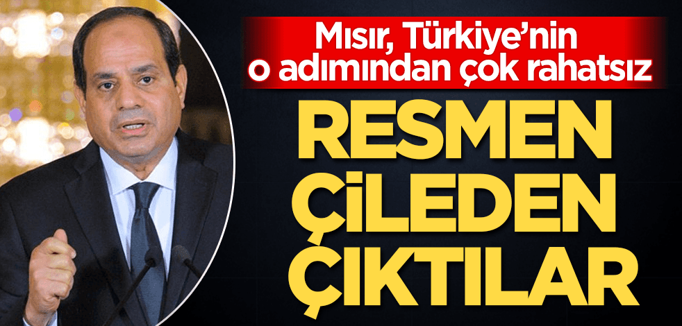 Türkiye’nin o adımı, Mısır'ı resmen çileden çıkardı