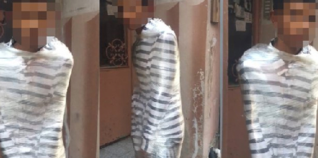 Türkiye'nin o ilinde akılalmaz olay: Motosiklet toplayan hırsız vatandaşı streçe sardı! Şaşkına çeviren görüntü