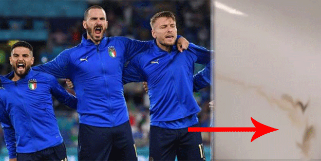 Türkiye'nin rakibi İtalya'nın soyunma odasında skandal görüntüler! Açıklama geldi