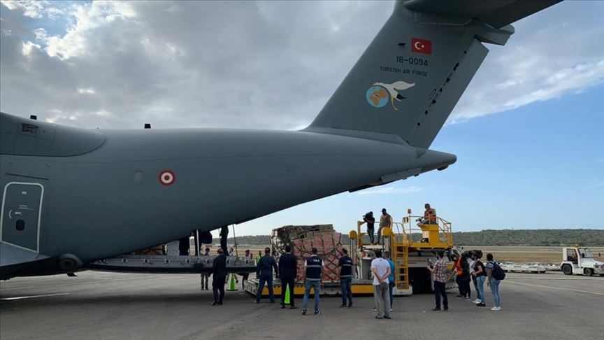 Türkiye'nin salgınla mücadele için gönderdiği tıbbi malzemeler Venezuela'ya ulaştı