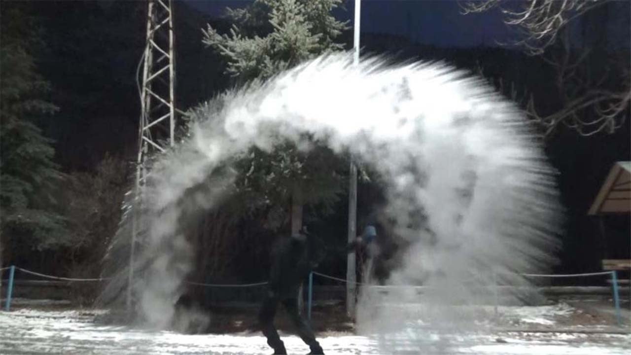 Türkiye’nin Sibirya’sı nefes kesti