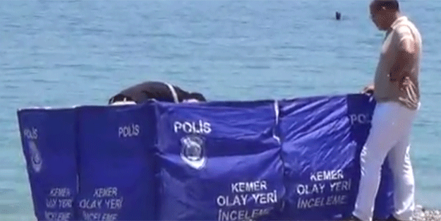 Türkiye’nin ünlü tatil beldesinde… Polis böyle çevreledi!